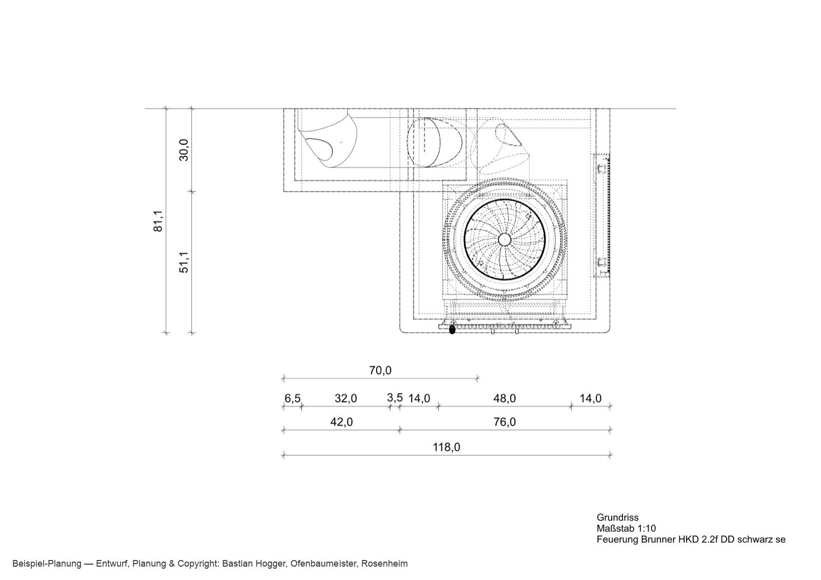 Hogger-Planung Seite 8 — Ausführungsdetails